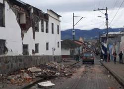 El pasado 25 de julio se produjo un sismo de magnitud 5,2 que afectó a más de 300 viviendas en Carchi.