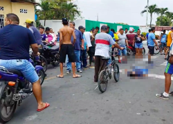 Al menos cinco personas fallecieron en una balacera registrada en Yaguachi.