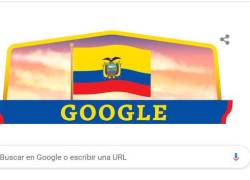 Google homenajea a Ecuador con un 'doodle' por el Primer Grito de la Independencia
