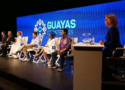 Incidentes entre candidatos a la Prefectura del Guayas: debate registró cruce de acusaciones