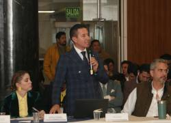 Fierro en la Asamblea Nacional.