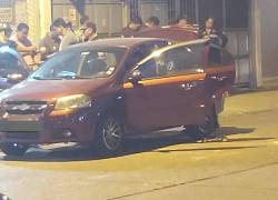 Imagen del vehículo en el que se encontraba la víctima.