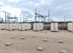Fotografía de una subestación eléctrica en funcionamiento difundida por el Ministerio de Ambiente y Energía junto con el anuncio de incorporación de energía.