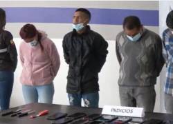 Desarticulan banda dedicada al robo en el transporte público en Quito