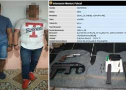 Policía en servicio activo sería miembro de Los Tiguerones; tenía una subametralladora