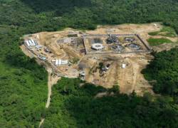 Fotografía aérea tomada en abril de este año de la Cárcel El Encuentro, construida en Santa Elena.