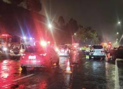 Fatal accidente de tránsito.