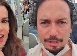 Fausto Miño y Macarena Valarezo bromean sobre el supuesto Jaguar que recibió como regalo de bodas
