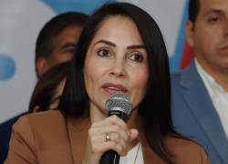 Fotografía de archivo de la excandidata presidencial del correísmo, Luisa González.