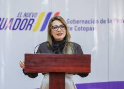 Carolina Jaramillo, vocera de Gobierno, se pronunció sobre las protestas en Imbabura.