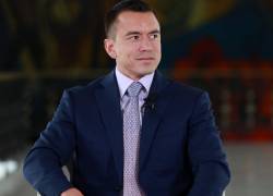 Fotografía de archivo del mandatario de Ecuador, Daniel Noboa.