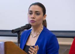 Mercedes Caicedo hizo un balance al cumplirse un mes en funciones.