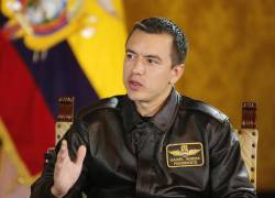 Fotografía de archivo del presidente de Ecuador, Daniel Noboa.