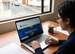 Imagen que ilustra la plataforma de la Cancillería de Ecuador, en donde se tramitan las visas.