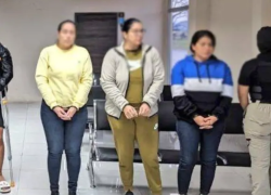 Seis sentenciados: Con muletas, uno de los 10 hijos de Junior Roldán constituyó una empresa de cárnicos, en 2023.