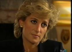 La princesa Diana en la entrevista para la BBC con Martin Bashir.