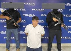 Fotografía de Lucas Iván A. C., referido por el ministro John Reimberg como un extorsionador que quemó buses y taxis.