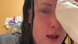 VIDEO: Mujer confundió sus gotas para ojos con pegamento y tuvo que acudir de emergencia al hospital