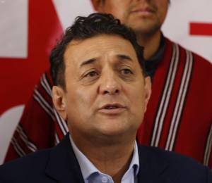 El director de Unidad Popular, Geovanny Atarihuana.