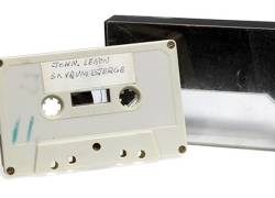 Cassette con grabaciones inéditas de Jhon Lennon