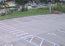 Segundos previos al accidente fatal ocurrido en Rockledge. (Foto: Click Orlando.)