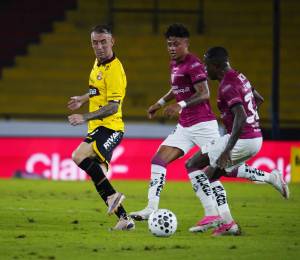 Barcelona SC enfrentando a Independiente en la fecha 28 de la LigaPro.