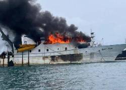 LA embarcación Gold Tuna, cuyo valor se estima en aproximadamente USD 10 millones.