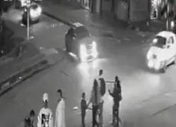 Captura de video que captó el atropellamiento.