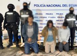 Integrantes de la banda dedicada al delito de apropiación fraudulenta por medios electrónicos.