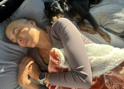 María Teresa Guerrero se prepara para la última fase de su tratamiento contra el cáncer de ovario.