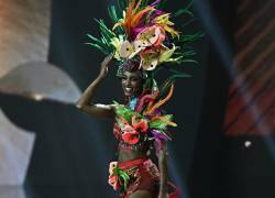 La modelo jamaicana permanece en recuperación tras un accidente que marcó su paso por el certamen internacional.