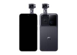 Vista frontal y posterior del nuevo HONOR Robot Phone.
