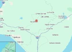 El epicentro del sismo fue en la comuna de Sacachún, en la provincia de Santa Elena.