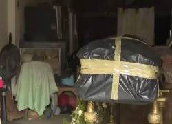 Cuerpo abandonado en una casa de Guayaquil.