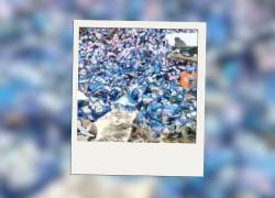 En medio de la intemperie, se halló cereales, purés, pulpas de fruta y leches saborizadas.