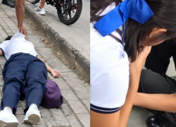 Las menores fueron socorridas tras la alerta emitida por el sistema integrado de seguridad ECU911.