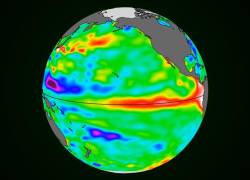 El monitoreo satelital de Sentinel-6 Michael Freilich identificó las primeras ondas Kelvin.