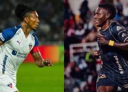 José Quintero es jugador de Liga de Quito, mientras que Ederson Quiñónez es jugador de Aucas.