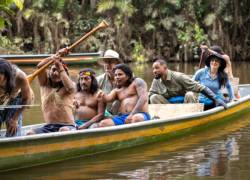 Will Smith vivió un inusual espectáculo de luciérnagas durante su paso por la Amazonía ecuatoriana.