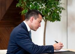 El presidente Daniel Noboa suscribió varios acuerdos con Emiratos Árabes Unidos.