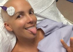 La expresentadora ecuatoriana compartió imágenes tras la operación y aseguró sentirse llena de energía.