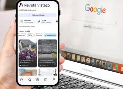 Ahora puedes seguir a Revista Vistazo en Google Discover.