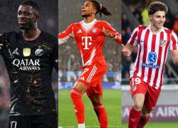 Ousmane Dembélé, Michael Olise, Julián Alvarez y Declan Rice son semifinalistas de la Champions League 2026.