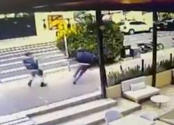 Guardia asesinado por tratar de proteger una cafetería.