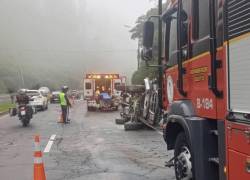Siniestro de tránsito en Quito.