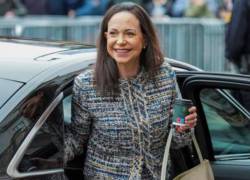 Machado afirmó desde la capital Noruega que desea volver a Venezuela.