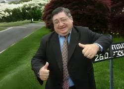 El humorista Diómedes Olmedo, en una foto compartida a través de sus redes sociales.