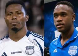 Pedro Ortiz y Stalin Valencia son futbolistas de Emelec.