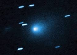 Imagen del cometa interestelar 3I/ATLAS tomada por el Telescopio Espacial Hubble.