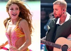 Justin Bieber felicitó a Shakira por su presentación antes de invitarla al festejo privado.